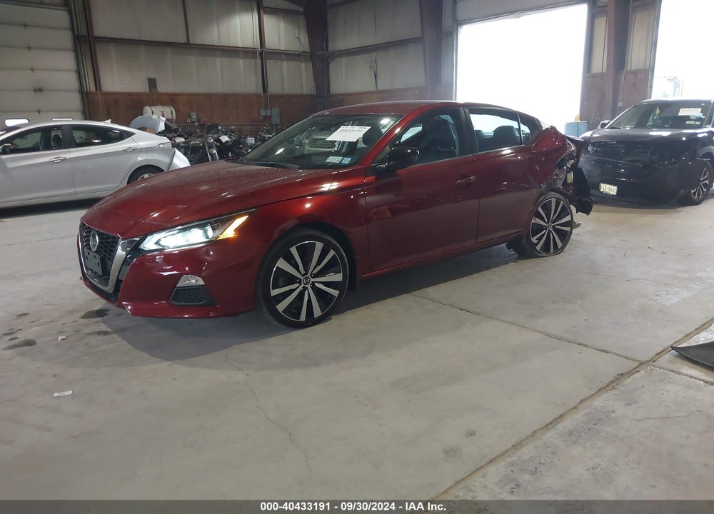 2019 NISSAN ALTIMA 2.5 SR VIN: 1N4BL4CW3KN321405
