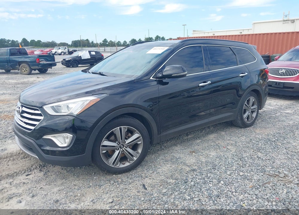 2015 HYUNDAI SANTA FE GLS VIN: KM8SR4HF2FU099738