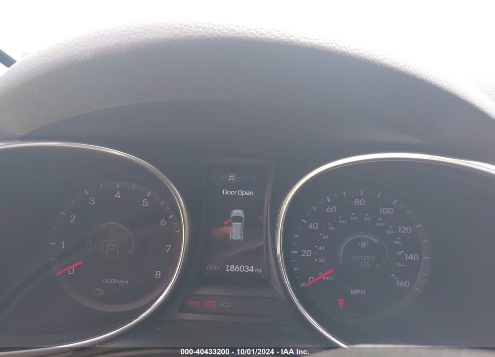 2015 HYUNDAI SANTA FE GLS VIN: KM8SR4HF2FU099738