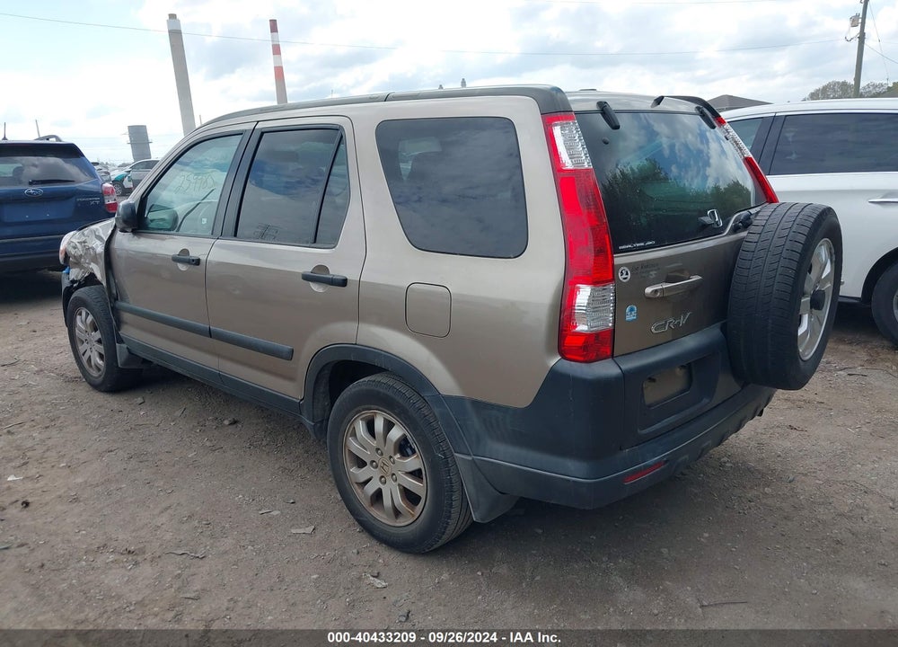 2005 HONDA CR-V EX VIN: SHSRD78865U315093