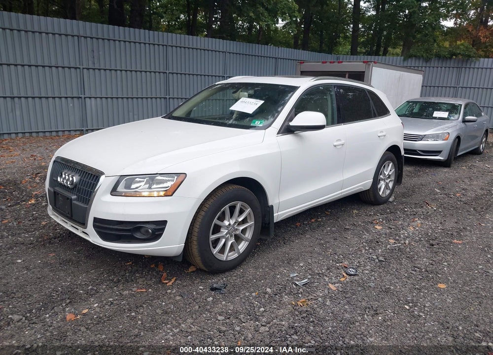 2012 AUDI Q5 2.0T PREMIUM VIN: WA1CFAFP3CA061289