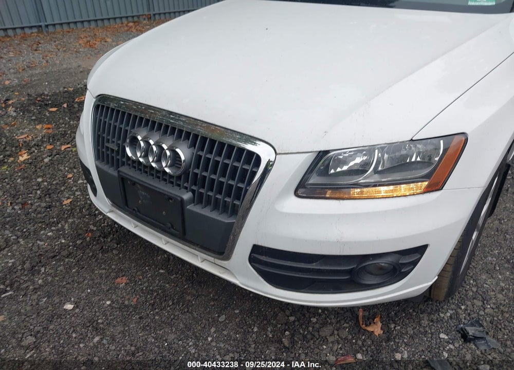 2012 AUDI Q5 2.0T PREMIUM VIN: WA1CFAFP3CA061289