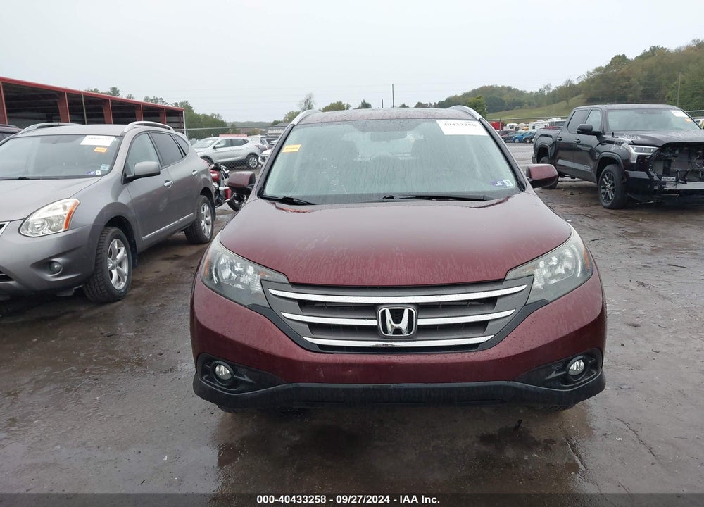 2013 HONDA CR-V EX-L VIN: 5J6RM4H7XDL070401