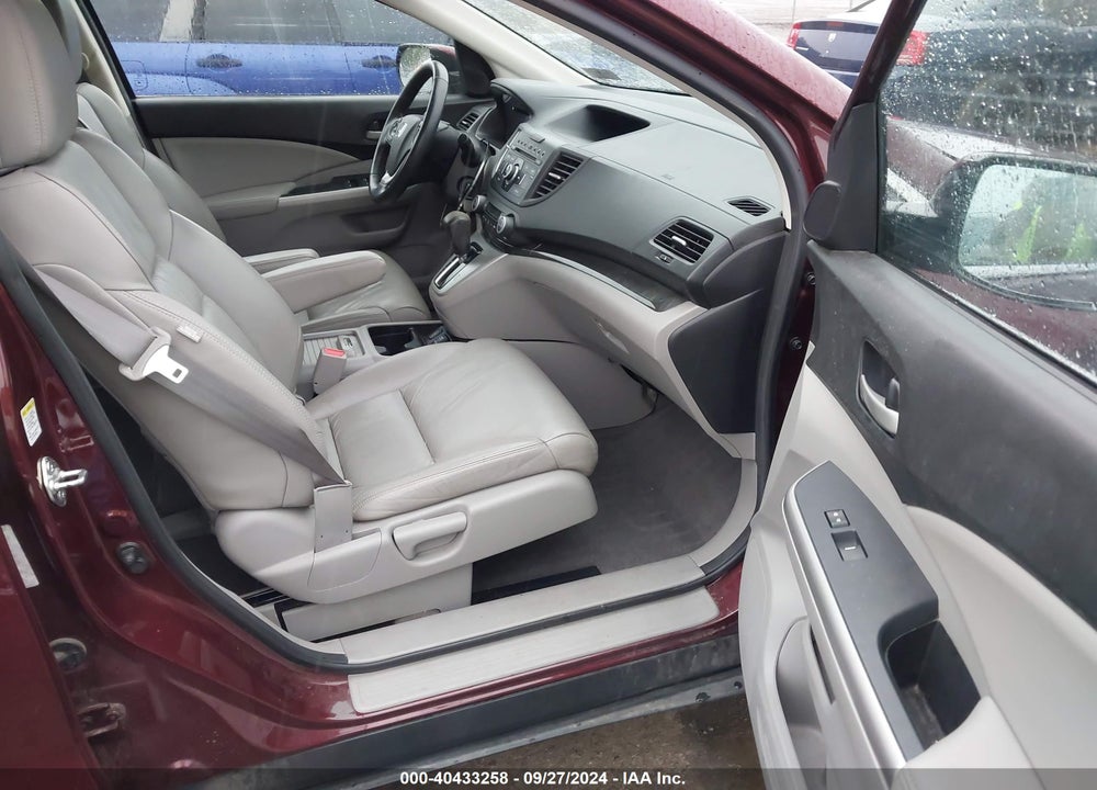 2013 HONDA CR-V EX-L VIN: 5J6RM4H7XDL070401