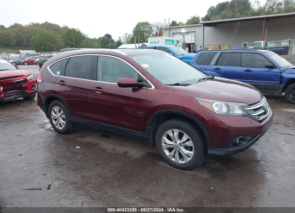 2013 HONDA CR-V EX-L VIN: 5J6RM4H7XDL070401