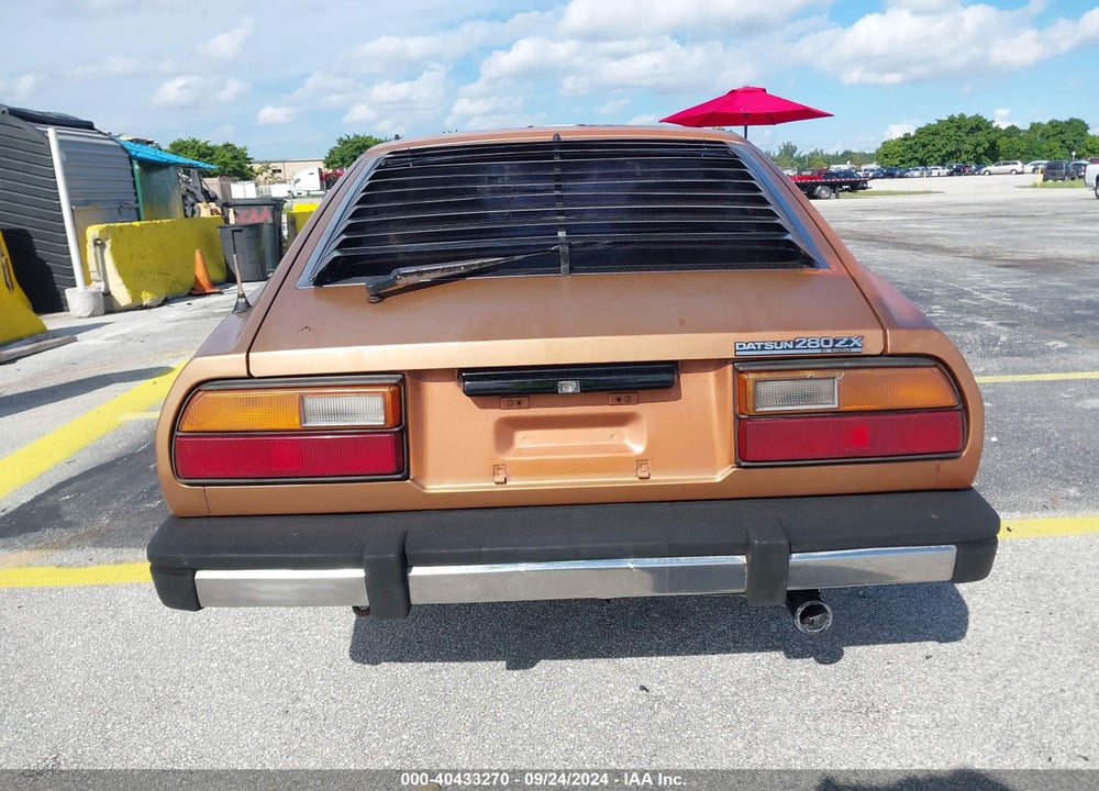 1981 DATSUN 280ZX VIN: JN1HZ04S7BX415477