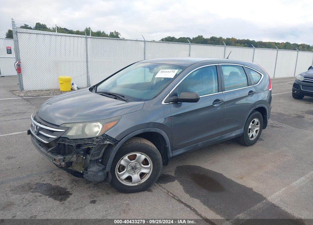 2012 HONDA CR-V LX VIN: 2HKRM3H38CH505772