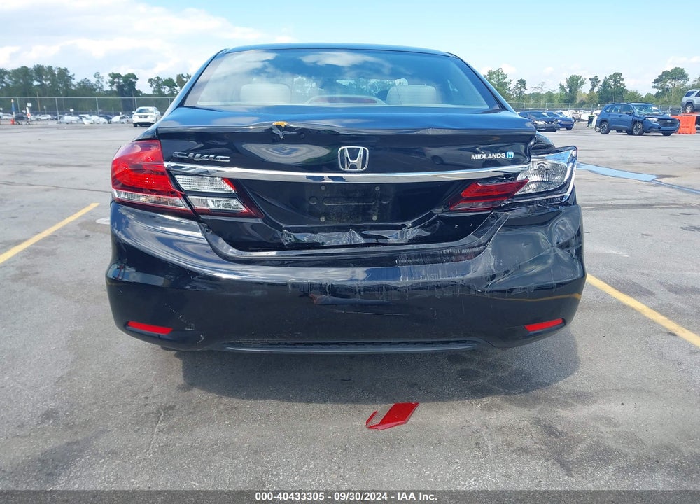 2014 HONDA CIVIC LX VIN: 2HGFB2F52EH502774
