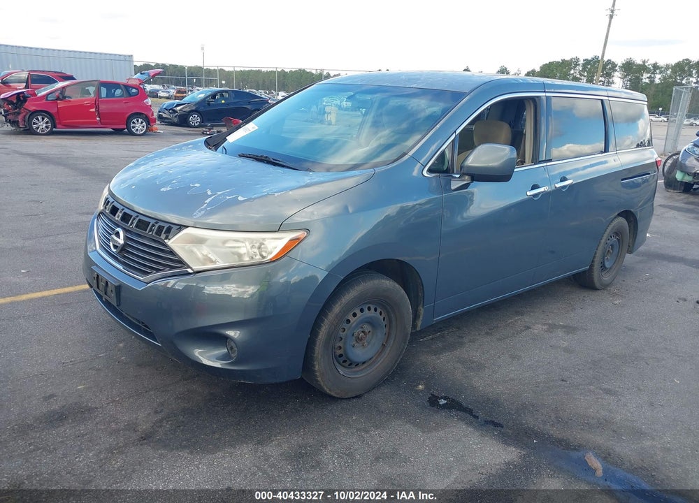 2011 NISSAN QUEST S VIN: JN8AE2KPXB9011263