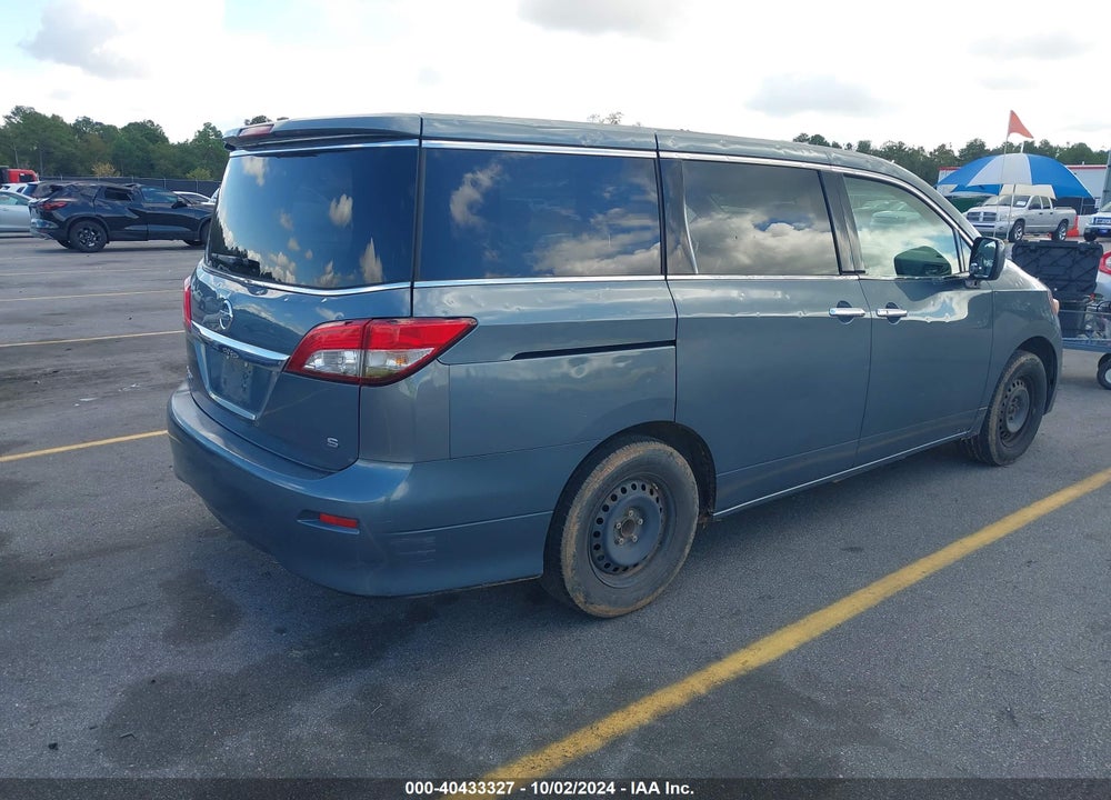 2011 NISSAN QUEST S VIN: JN8AE2KPXB9011263