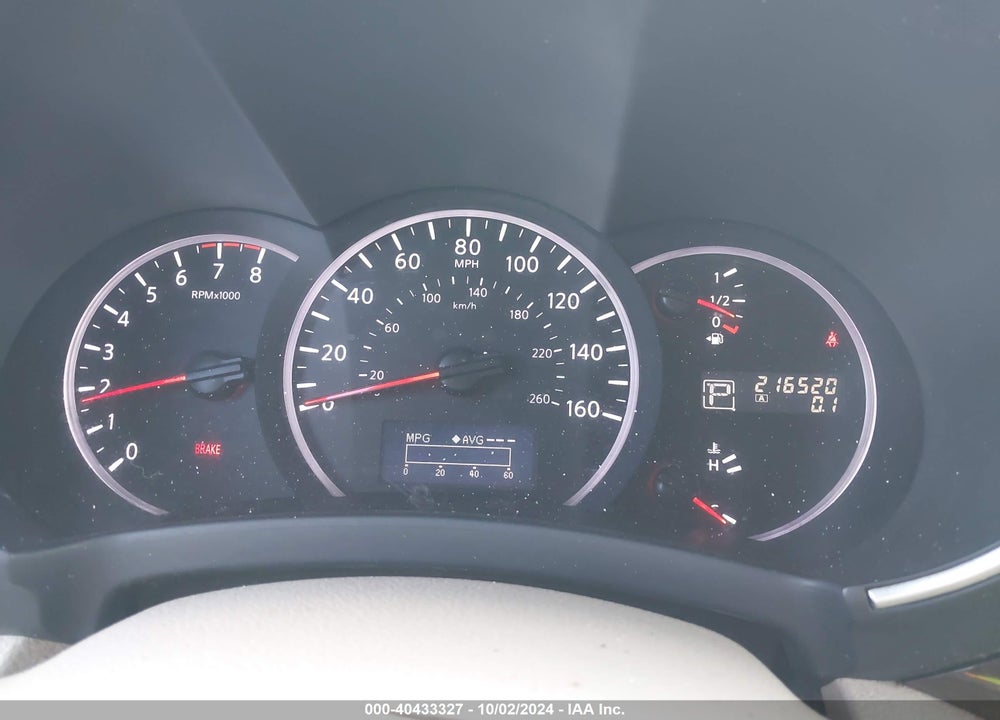 2011 NISSAN QUEST S VIN: JN8AE2KPXB9011263