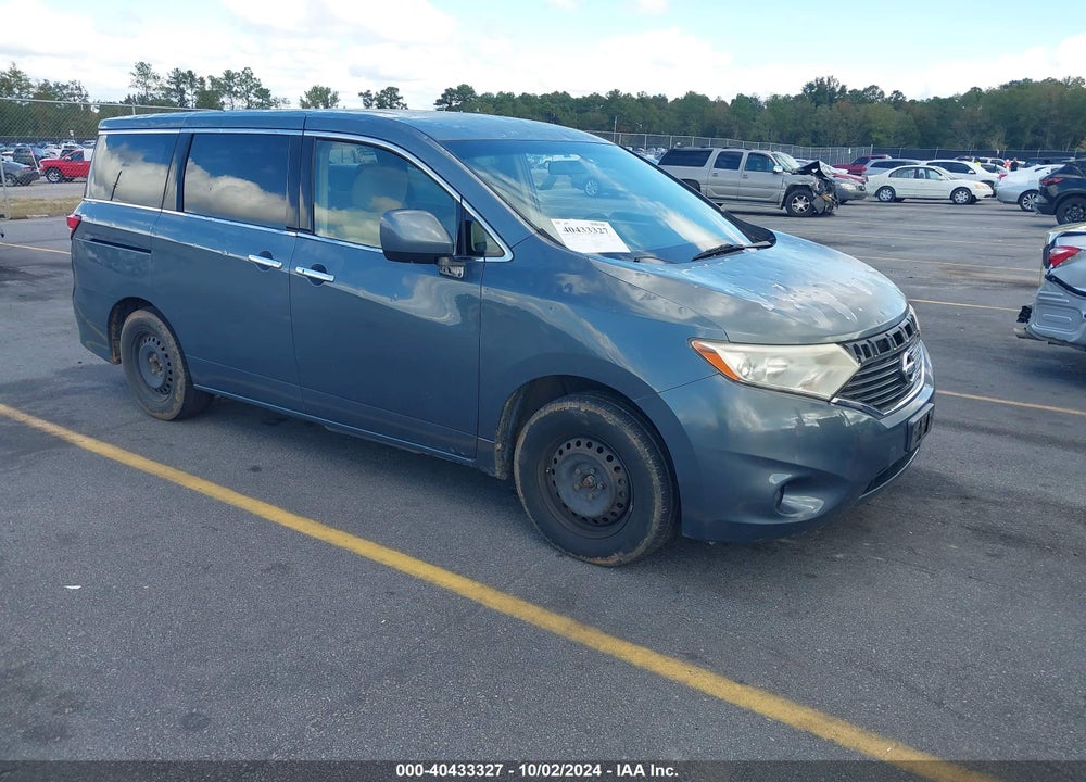 2011 NISSAN QUEST S VIN: JN8AE2KPXB9011263