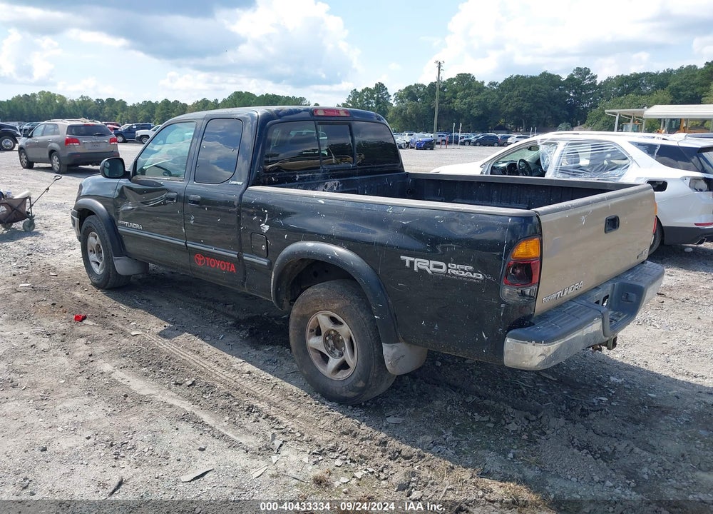 2002 TOYOTA TUNDRA LTD VIN: 5TBRT38162S262935