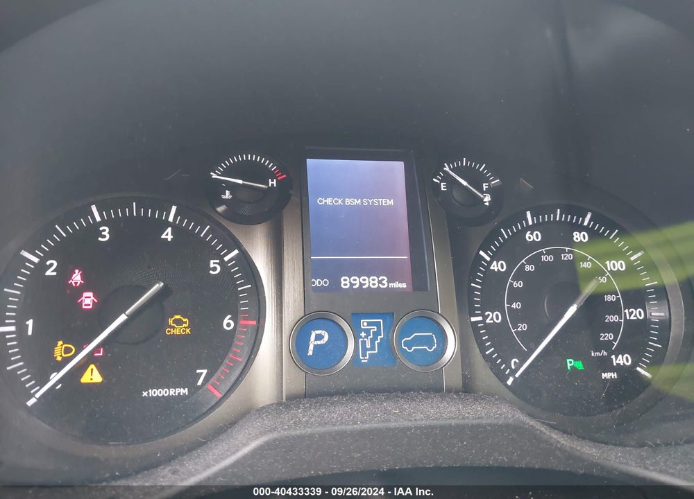 2018 LEXUS 460 VIN: JTJBM7FX7J5192884