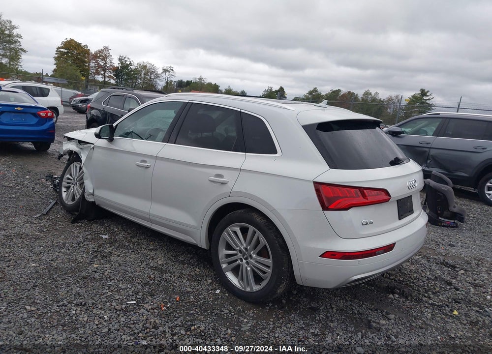 2019 AUDI Q5 45 PREMIUM VIN: WA1BNAFY6K2037827