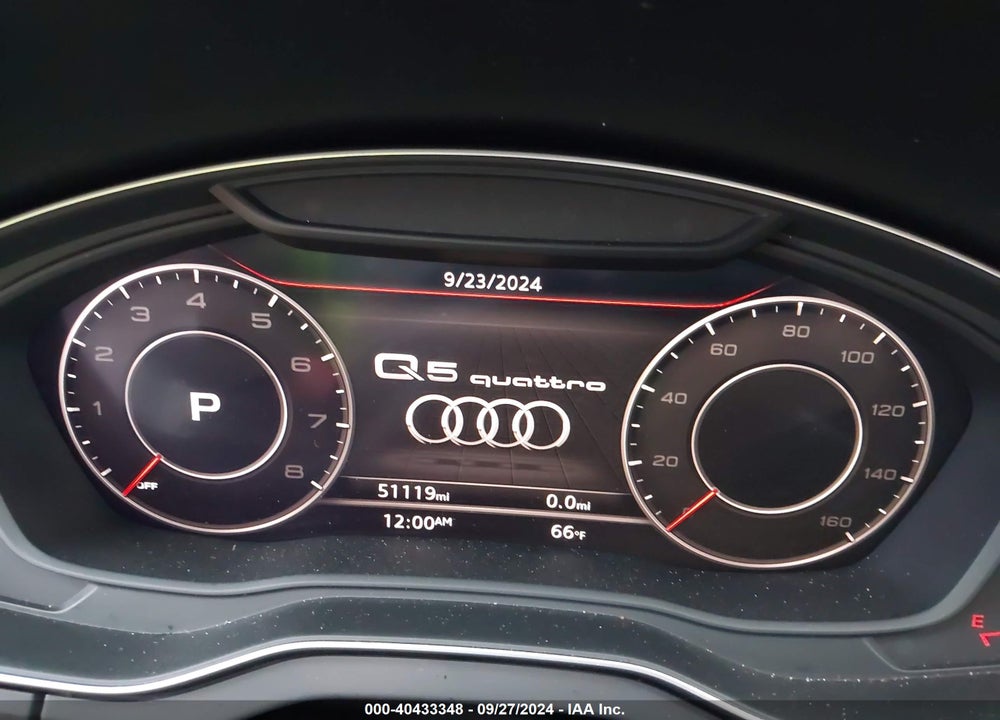 2019 AUDI Q5 45 PREMIUM VIN: WA1BNAFY6K2037827