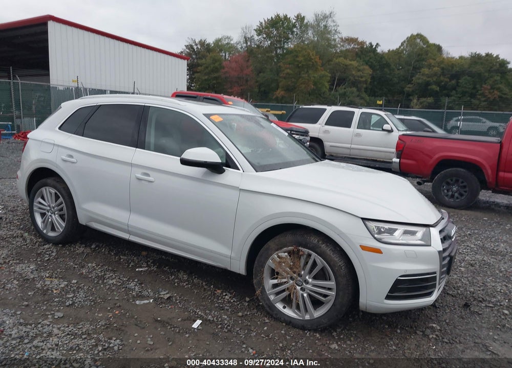 2019 AUDI Q5 45 PREMIUM VIN: WA1BNAFY6K2037827