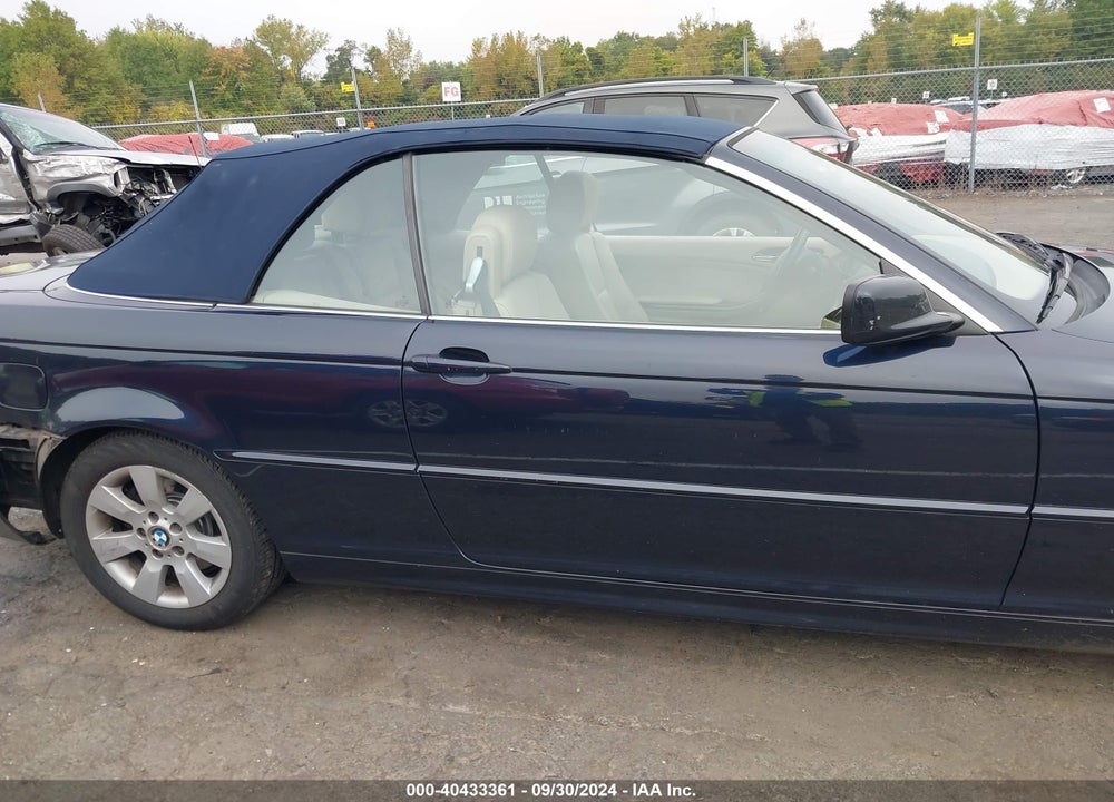 2006 BMW 325CI VIN: WBABW33476PX87887