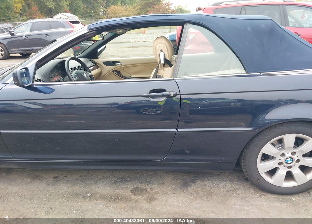 2006 BMW 325CI VIN: WBABW33476PX87887