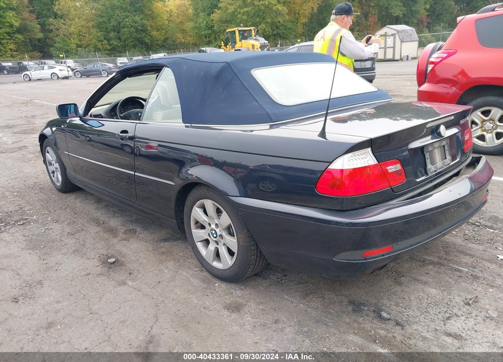 2006 BMW 325CI VIN: WBABW33476PX87887