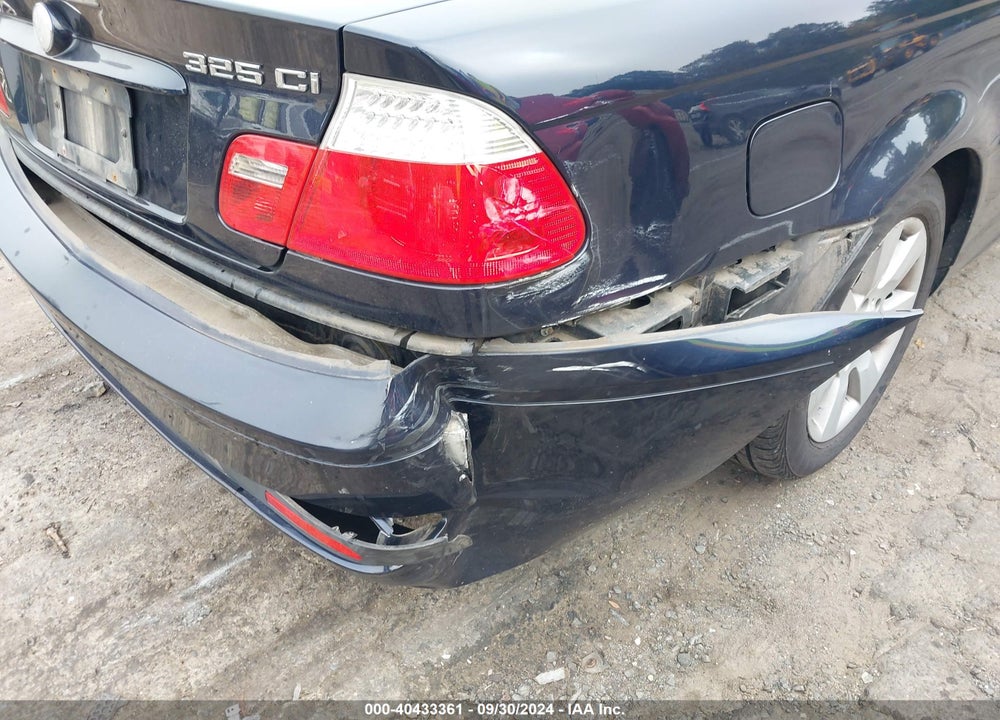 2006 BMW 325CI VIN: WBABW33476PX87887
