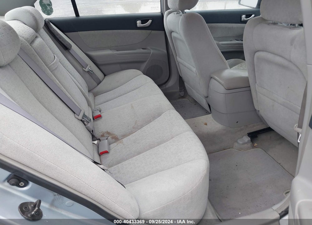 2007 HYUNDAI SONATA LIMITED/SE V6 VIN: 5NPEU46F17H296012