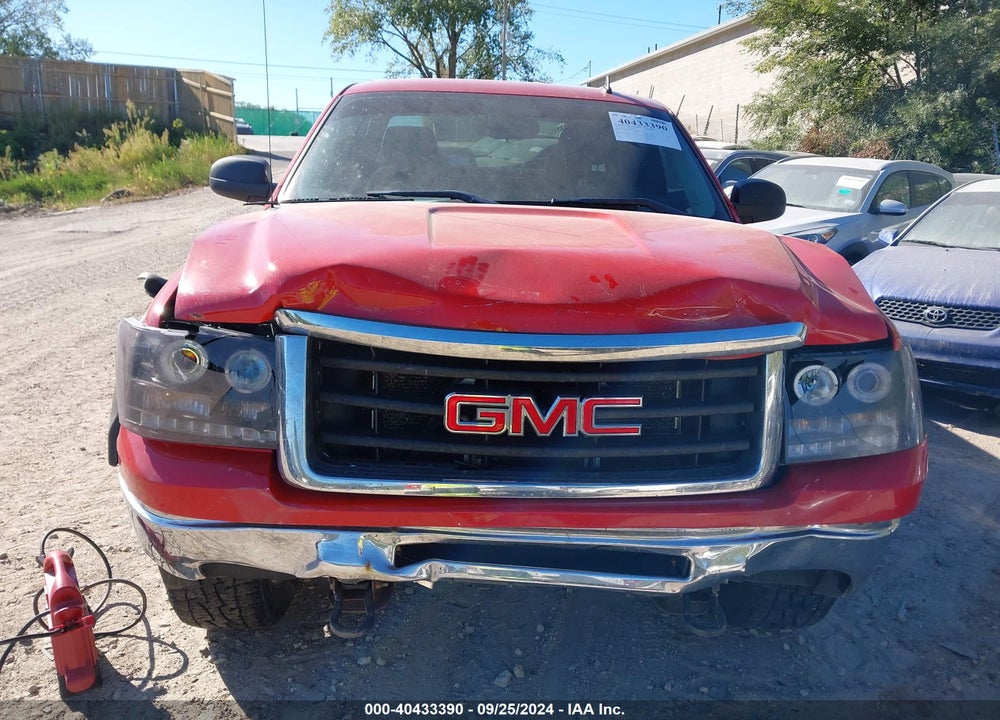 2009 GMC SIERRA 1500 SLE VIN: 1GTEK29059Z296866