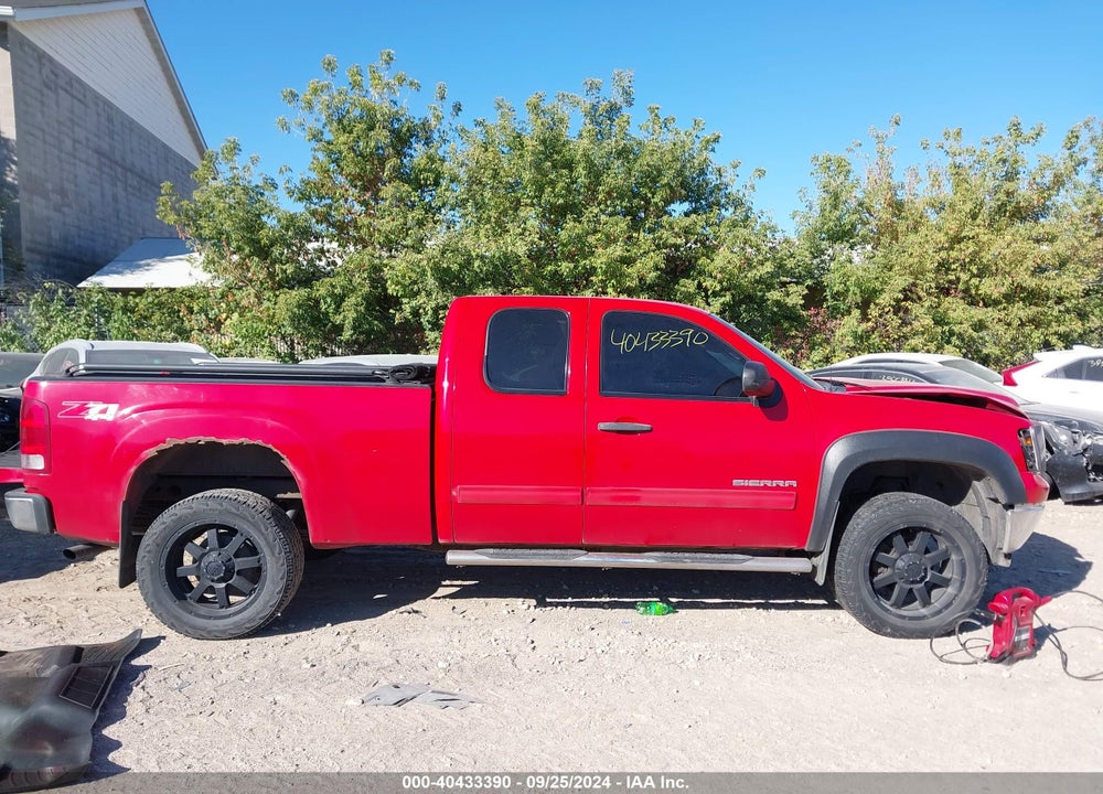 2009 GMC SIERRA 1500 SLE VIN: 1GTEK29059Z296866