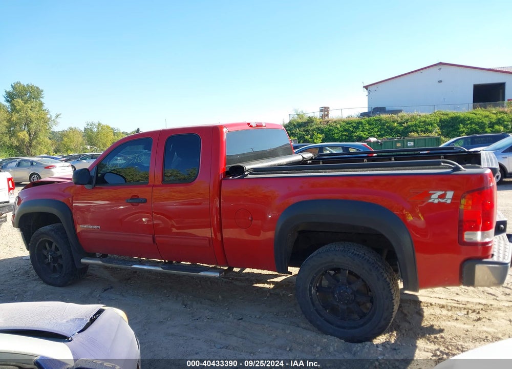2009 GMC SIERRA 1500 SLE VIN: 1GTEK29059Z296866