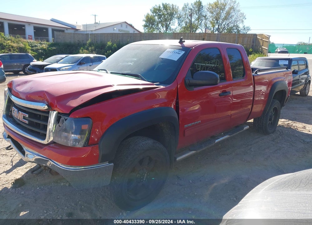2009 GMC SIERRA 1500 SLE VIN: 1GTEK29059Z296866