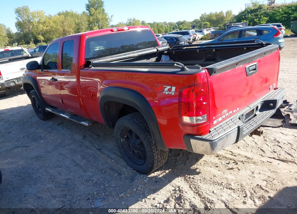 2009 GMC SIERRA 1500 SLE VIN: 1GTEK29059Z296866