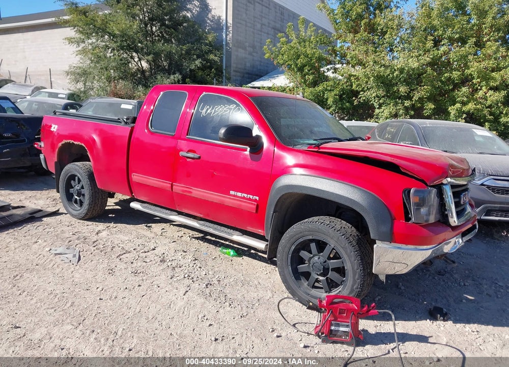 2009 GMC SIERRA 1500 SLE VIN: 1GTEK29059Z296866