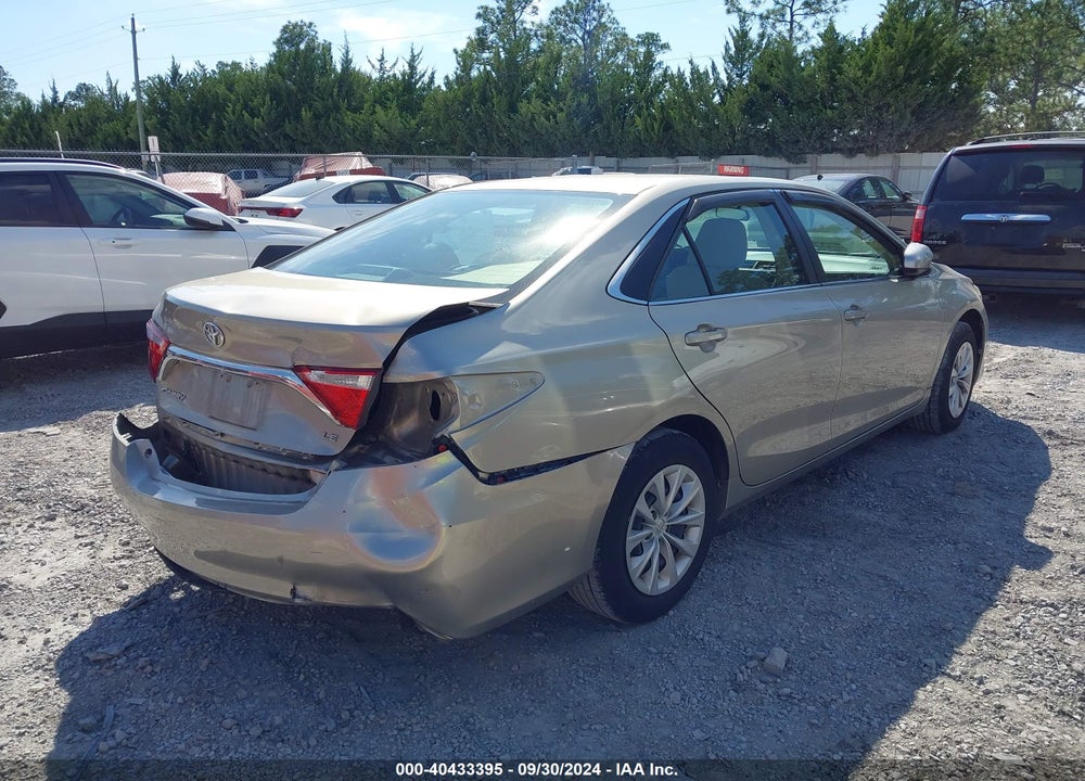 2016 TOYOTA CAMRY LE VIN: 4T4BF1FK3GR559438