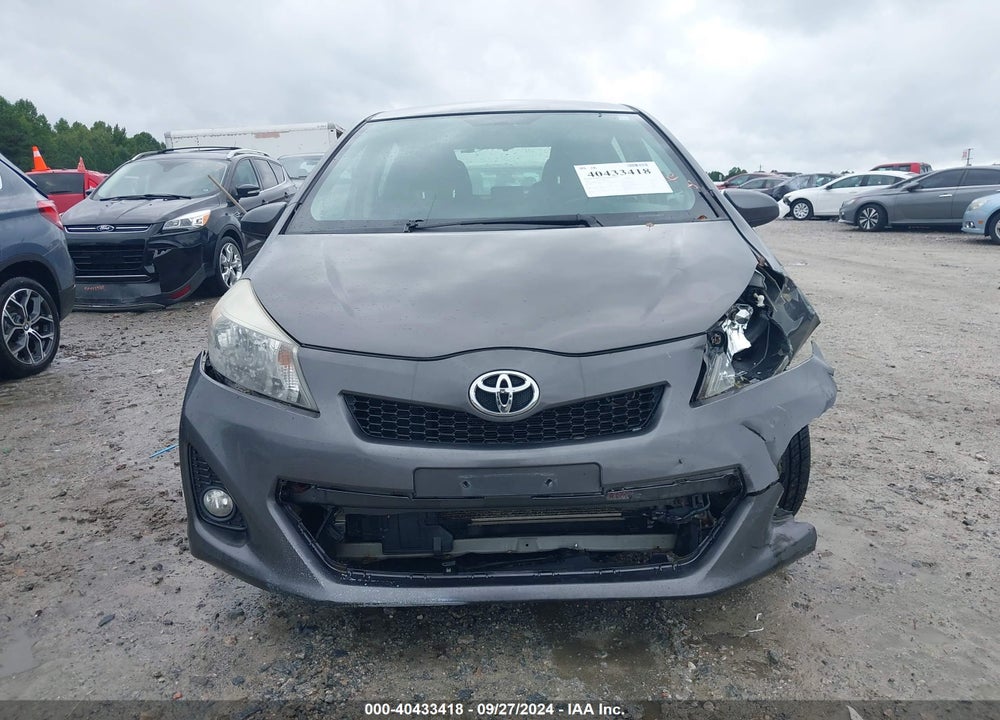 2012 TOYOTA YARIS SE VIN: JTDKTUD36CD513410