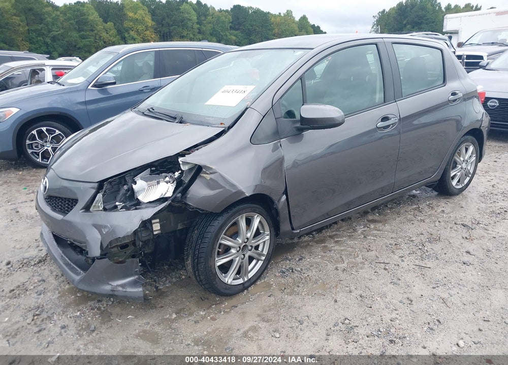 2012 TOYOTA YARIS SE VIN: JTDKTUD36CD513410