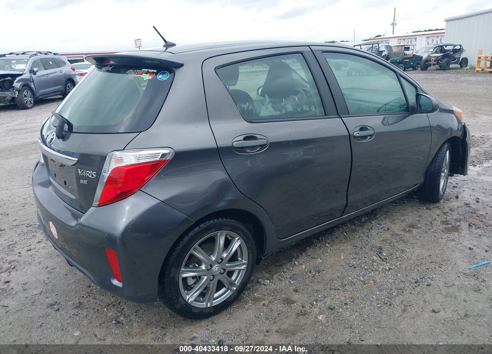 2012 TOYOTA YARIS SE VIN: JTDKTUD36CD513410
