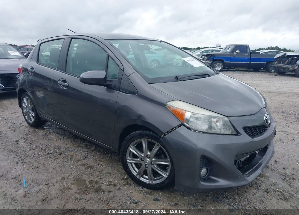 2012 TOYOTA YARIS SE VIN: JTDKTUD36CD513410