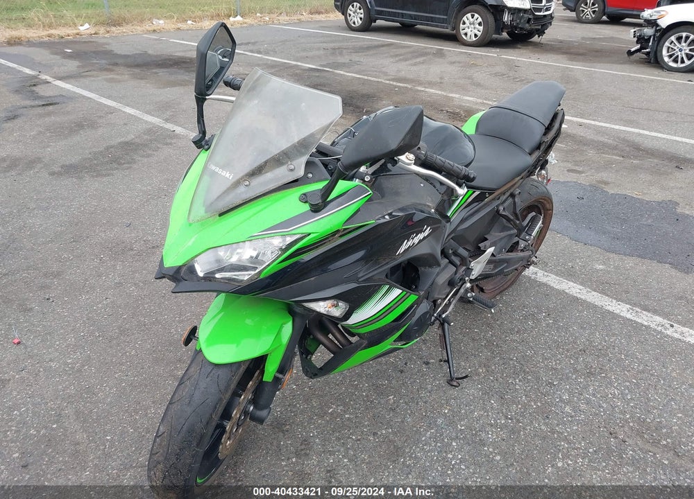 2017 KAWASAKI EX650 F VIN: JKAEXEK12HDA01222