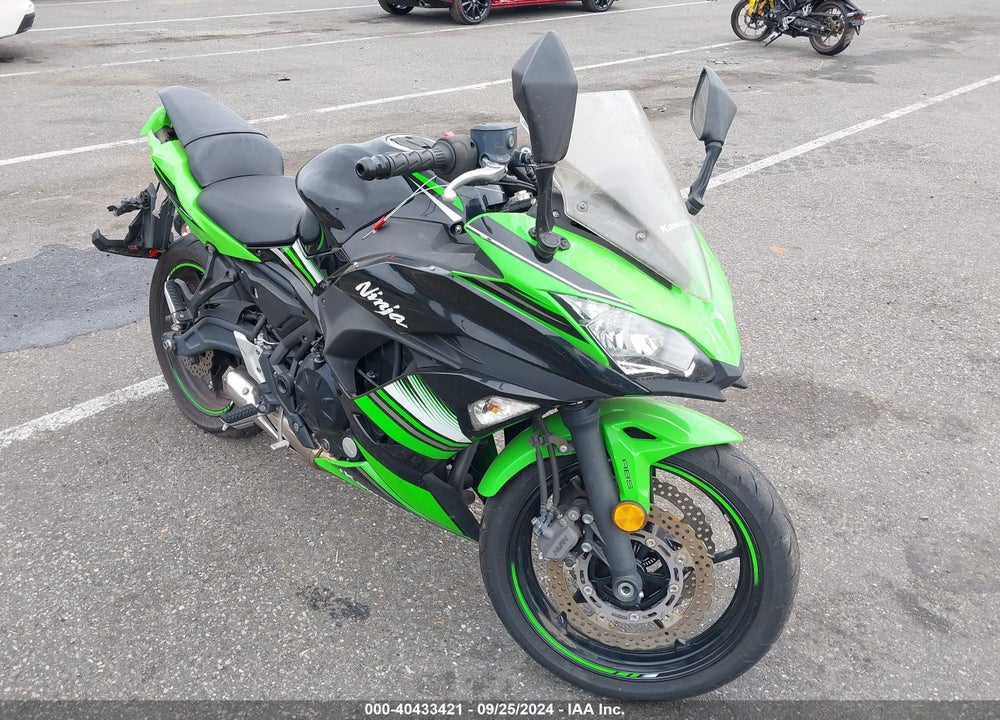 2017 KAWASAKI EX650 F VIN: JKAEXEK12HDA01222