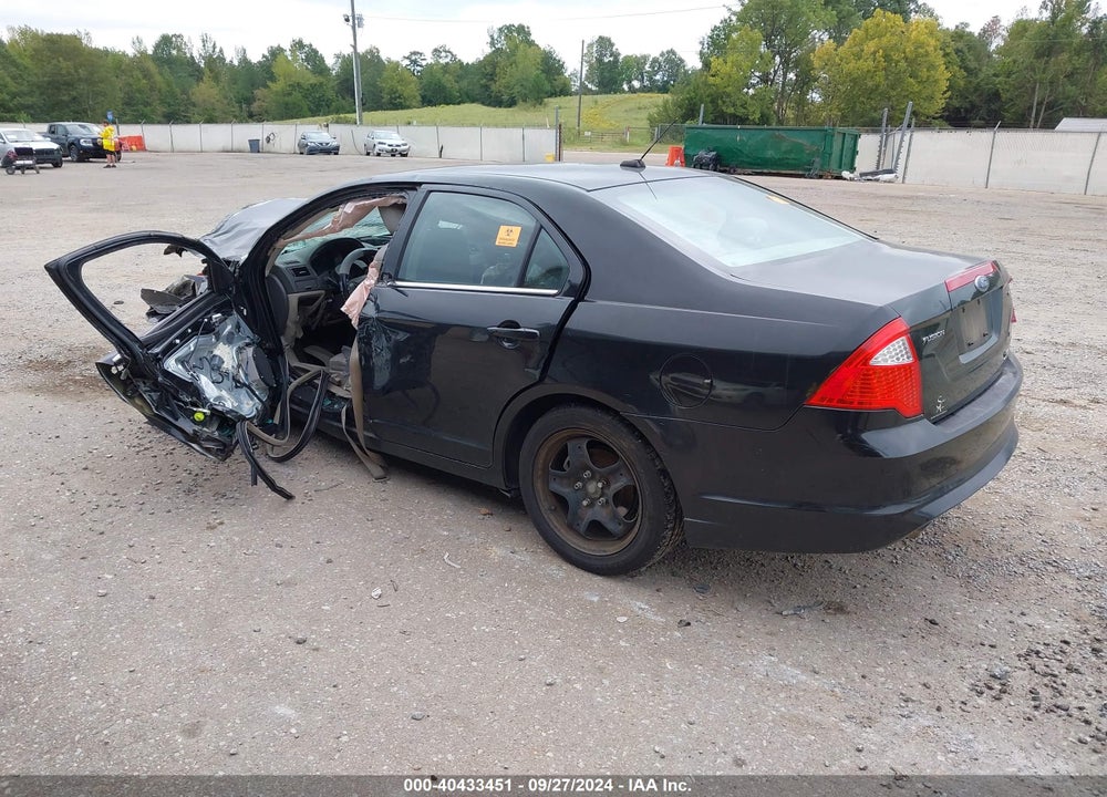 2010 FORD FUSION SE VIN: 3FAHP0HG3AR345949