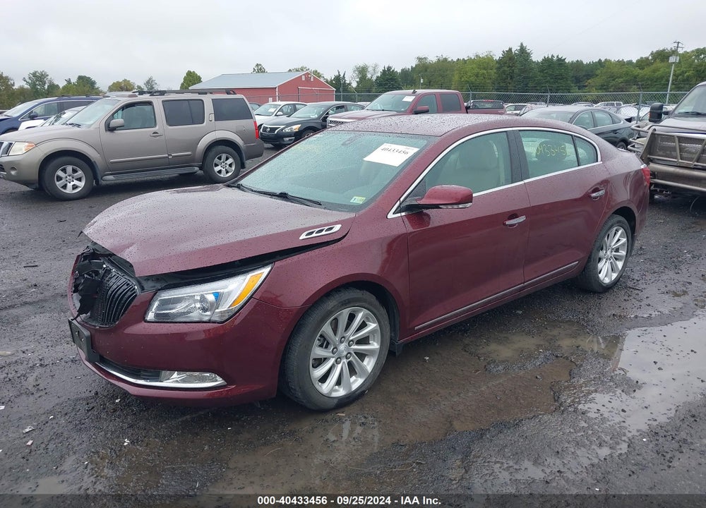 2016 BUICK LACROSSE LEATHER VIN: 1G4GB5G39GF105970