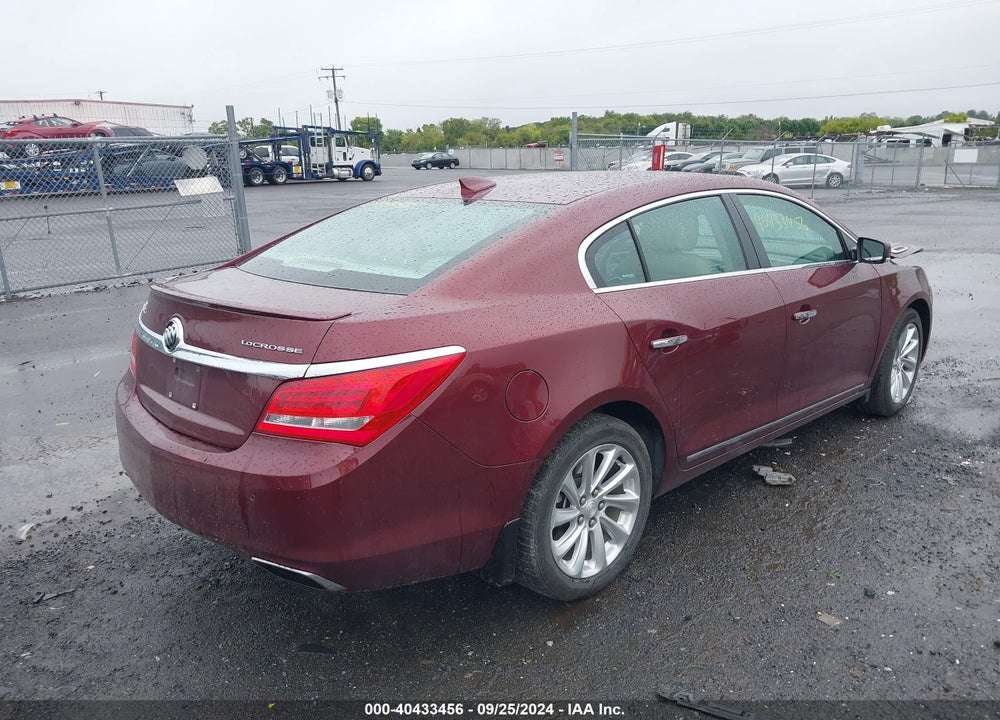2016 BUICK LACROSSE LEATHER VIN: 1G4GB5G39GF105970