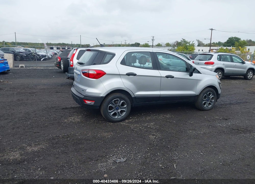 2020 FORD ECOSPORT S VIN: MAJ3S2FE9LC392202