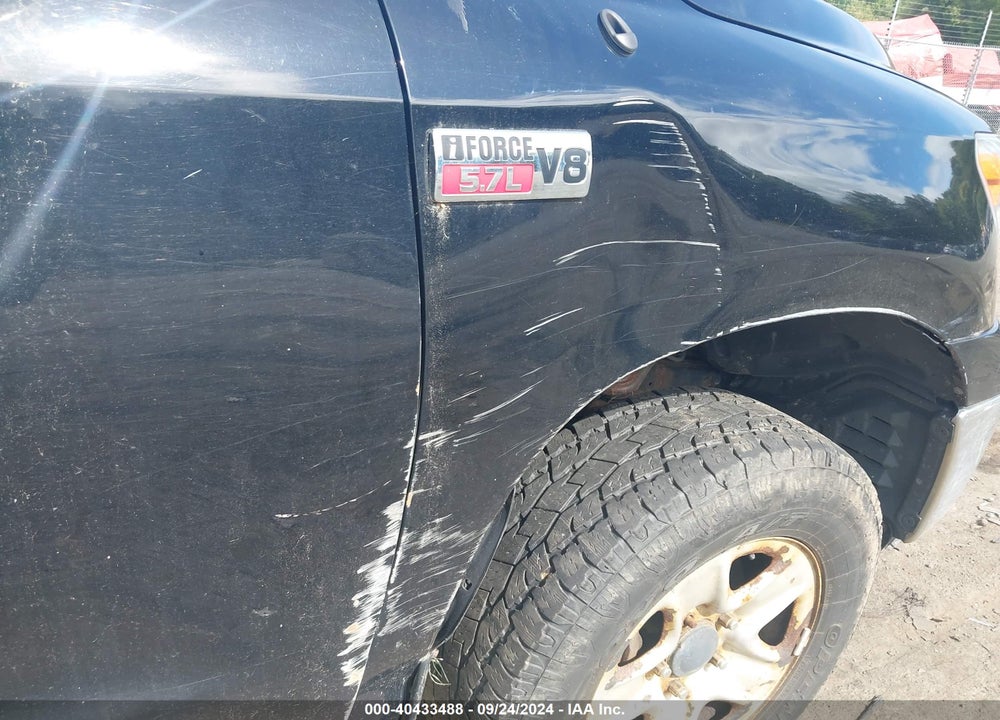 2012 TOYOTA TUNDRA GRADE 5.7L V8 VIN: 5TFDY5F17CX224689