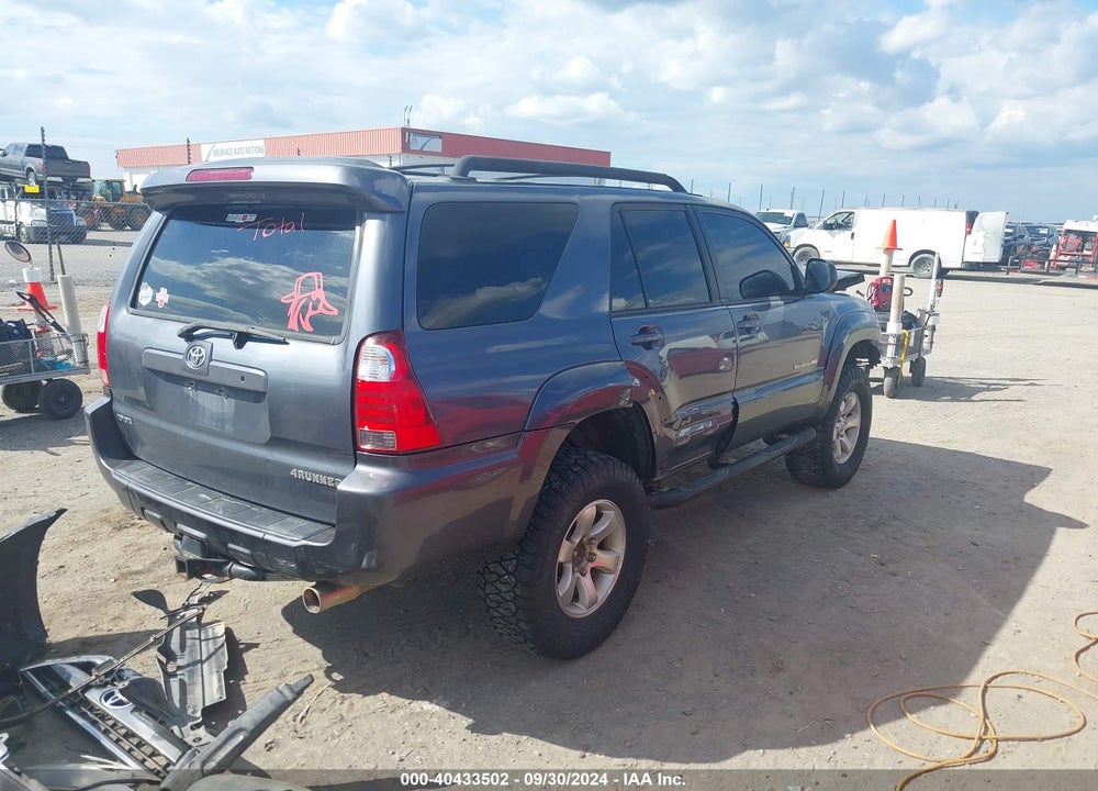 2006 TOYOTA 4RUNNER SR5 SPORT V8 VIN: JTEBT14R160064227