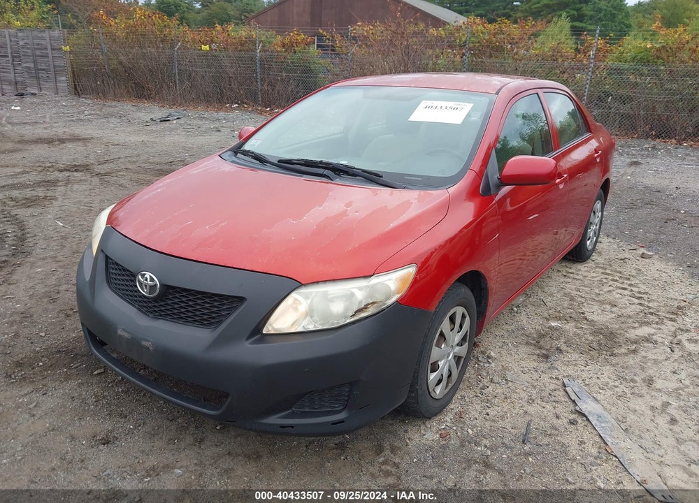 2009 TOYOTA COROLLA LE VIN: JTDBL40E899080725
