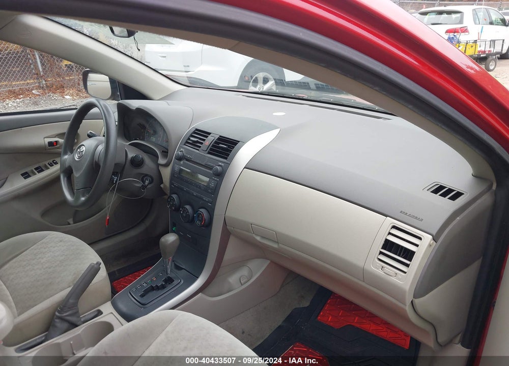 2009 TOYOTA COROLLA LE VIN: JTDBL40E899080725