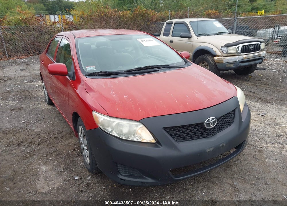 2009 TOYOTA COROLLA LE VIN: JTDBL40E899080725