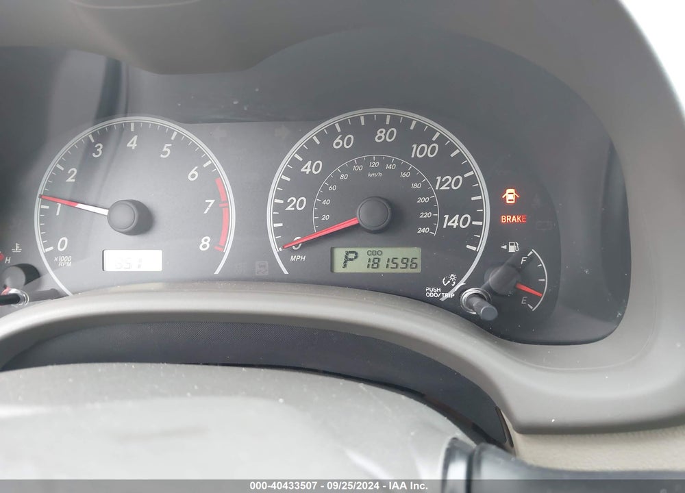 2009 TOYOTA COROLLA LE VIN: JTDBL40E899080725