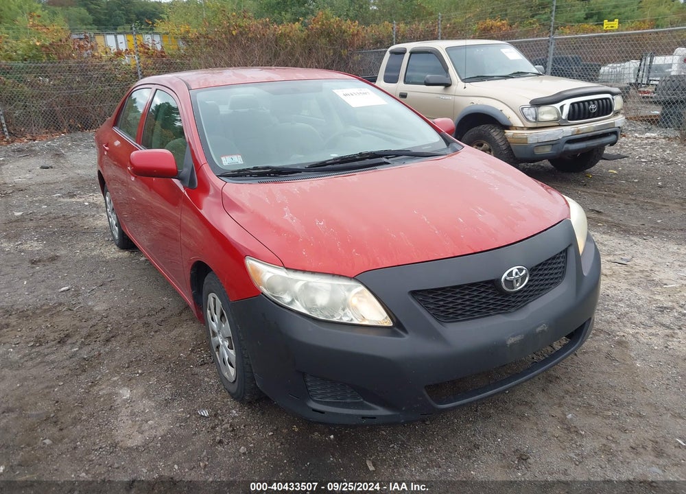 2009 TOYOTA COROLLA LE VIN: JTDBL40E899080725